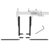 Fowler 72010777 Drum and Rotor Measuring Kit,White