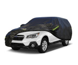 KouKou Waterproof SUV Car Cover Suitable for Subaru Outback from 1994 to 2025, 7 Layers Windproof All Weather Waterproof Outdoor