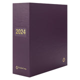FranklinCovey Storage Binder Protect Past and Future Planner Pages (Classic, Plum)