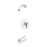 Pfister R890700 Polished Chrome Modern 1Handle Tub & Shower, Trim Only Less Showerhead