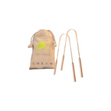 Coeco Get A Fresh Start Every Day With Our Copper Antimicrobial Tongue Cleaner (With Potly Pouch) Pack Of 2!