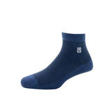 Allen Solly MenS Cotton Quarter Length Socks (1 Pair) Denim