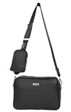 Adisa Women'S Sling Bag (Set Of 3 Black),Black,,B0CYM985P7