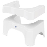 Squatty Potty The Original Bathroom Toilet Stool Adjustable 2.0, Convertible to 7 or 9 Height with Removable Topper for Adul