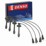 DENSO Spark Plug Wire Set compatible with Toyota Corolla 1.8L L4 1998-1999