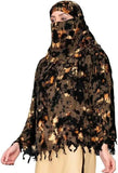 Penaholic Cotton Printed Long Scarf Cum Mask Scarves Usable For Vehicle Driver | Printed Design Fabric | Universal Size | For Gi
