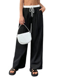 Dockstreet Womens Open Bottom ||White Belt Open||Open1711Q||White Belt Open||Blackwomenjogr34