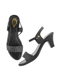 Shoetopia Women & Girls Stylsih Black Kitten Heels /Eu40,Black,7,B0DHZC1QD9