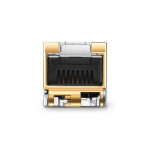 10Pack 1.25G SFP-T Transceiver, 1000Base-T Gigabit SFP Copper RJ45 Module for Ubiquiti UF-RJ45-1G, Mikrotik, D-Link, Supermicro,
