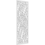 23 3/8W x 59 3/8H x 3/8T Ortonville Decorative Fretwork Wall Panels in Architectural Grade PVC
