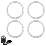 4pcs Replacement Rubber Gaskets Compatible for Thermos Stainless King