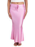 NYKD Womens Saree Shaper Mermaid Cut Petticoat Shapewear with Adjustable Drawstring and Side Slit Saree Peticoat, NYOE 01, Onion