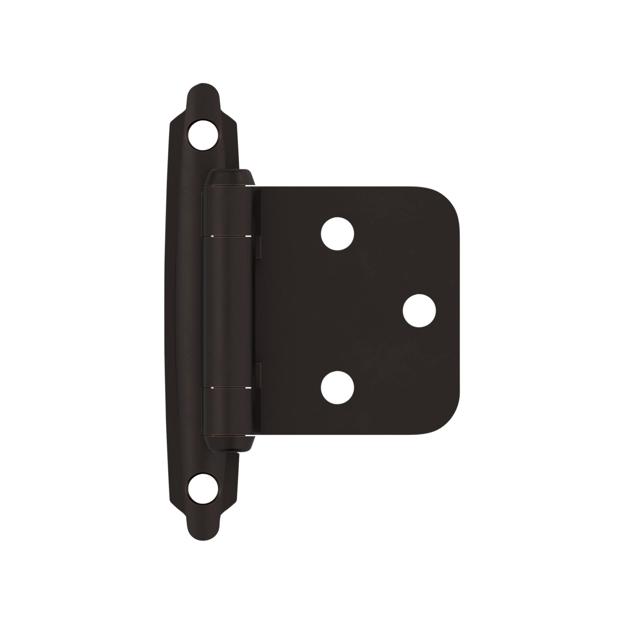 Amerock | Cabinet Hinge | Variable Overlay Hinge | Oil Rubbed Bronze | 10 Pack | Self-Closing Hinge | Face Mount Hinge | Cabinet