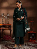 Libas Women'S Silk Blend Kurta Set (39043_Green Green Xl