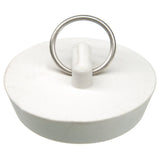 Danco 13/4Inch Rubber Drain Stopper, White, Carded, 88272