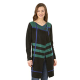 Plaid Cardigans Green Medium