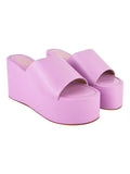 Shoetopia Fashionable Mauve Platform Heels For Women & Girls /Uk2,Mauve,2,B0C3RKKKM1
