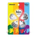 D'Addario Accessories Beatles Guitar Picks - The Beatles Collectable Guitar Picks - Revolver, 10 Pack, Medium