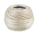 DMC 116 8712 Pearl Cotton Thread Balls, Cream, Size 8