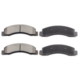 ECCPP D824-7625 Front Ceramic Disc Brake Pad Set Fit For Ford For Excursion 2000-2005,For Ford For F-250 Super Duty 1999-2004,Fo