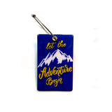 Pilot18 Travel Advanture Blue 3D Bag Tag For Traveller
