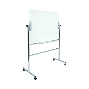 Magnetic Glass Revolving Dry-Erase Easel