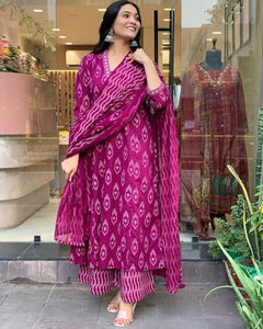Alvami Women'S Viscose Regular Kurta Set (Keval_Pink_New_03 M)