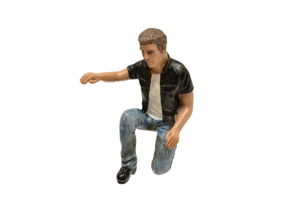 American Diorama 23915 Biker Motorman Figure For 1-24 Scale Models
