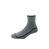 Van Heusen MenS Cotton Casual Calf Length Socks (Vht1Salba00022_Light Grey Melange_Os)