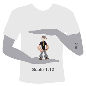Boss Fight Studio Poopdeck Pappy Popeye Classics Wave 2 Collectible Action Figure - Highly Articulated Figurine with Accessories