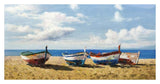 Boats On The Beach-Paper Art-38,,X20,,