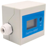 Savant 3/8 Countdown Digital Water Timer with LCD Display, Measure Gallon/Liter Flow Rate, Food-Grade Flow Meter for Home rv RO 