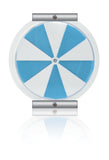 Accuform IceAlert Indicator Sign, 6 Diameter, Blue and White, FRW975