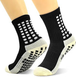 Vaidue Athletic Sports Socks For Men & Women 1 Pair | OverTheCalf Football Socks | Rubber AntiSlip Breathable Comfortable Soc