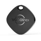 [Apple MFi Certified] VOCOlinc Air Tracker Tag 1 Pack Black, Smart Key Finder Work with Apple Find My APP (iOS Only,Not for Andr
