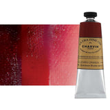 Charvin Extra Fine Professional Alizarin Crimson Artist Oil Paint 60 ml - Triple-Milled for Smoothness, Rich Texture, Poppy Oil-