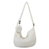 Calandis Women Crossbody Bag Beach Lightweight Commute Big Capacity Shoulder Bag White | Womens Handbags & Bags