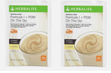 Herbalife Formula 1 + PDM On The Go: 24g of Protein 7 Packets per Box (Cookies and Cream + Vanilla), Protein For Energy and Nutr