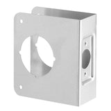 PrimeLine MP10852 Lock and Door Reinforcer, 21/8 In. x 23/8 In. x 13/8 In., Stainless Steel (Single Pack)