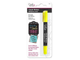 MULTICRAFT Chalk Writer, Mess Free, Weterasable marker for many surfaces Amazing Vibrant Color, Neon Yellow