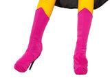 Rubies Adult Forum Hero Costume Boot-Tops, Pink, Large