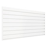 Neoaider Slatwall Panel 2 FT x 4 FT, Interlocking Slat Wall Paneling, Wall Mounted PVC Slat Wall Panels, Suitable for Garage Sto