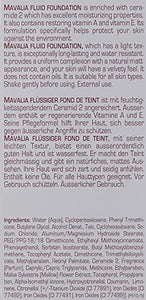 Mavala Fluid Foundation, No05 Cuivre, 1 Ounce