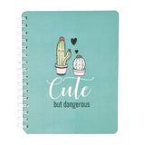 Doodle Cuteness Overload Hard Bound Spiral Notebook Diary, (6.5 X 8.5 Inches, 80 Gsm, 160 Ruled Pages) Diary For Girls, Birthday