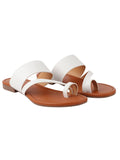 Shoetopia Women'S Sandal,White,6,B0BSCBGKFR