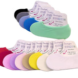 Leacom Loafer Cotton No Show Socks For Kids, Girls And Boys Toddlers Low Cut Socks, Multi Design Socks Free Size (Age 2 Years 1