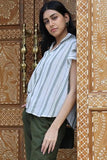 Anni Designer Women'S Tunics Tops Rayon Viscose Printed Short Shirt For Women (Surabi White_S_White_Small),White,S,,,