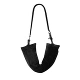 Pexorva TwoInOnePurpose Design Fillable Travel Pillow Case MultiFunctional Fillable Travel Pillow Space Saving UShaped Clot