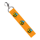 Isee 360 Bees Lanyard Bag Tag With Swivel Lobster For Gift Luggage Bags Backpack Laptop Bags Students L X H 5 X 0.8 Inch