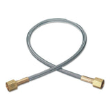 Western Enterprises PF2424 Stainless Steel Flexible Pigtails, Pigtail, 3,000 PSIG, Stainless Steel, 24, Both Female Connectio